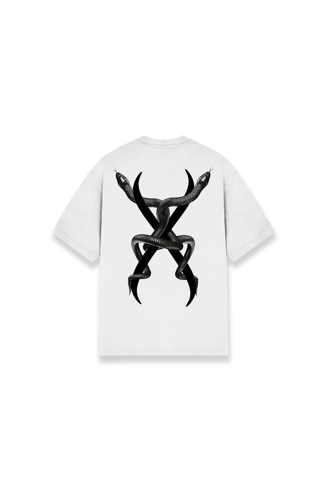 Dual Serpent (White) - Xyris Clothing