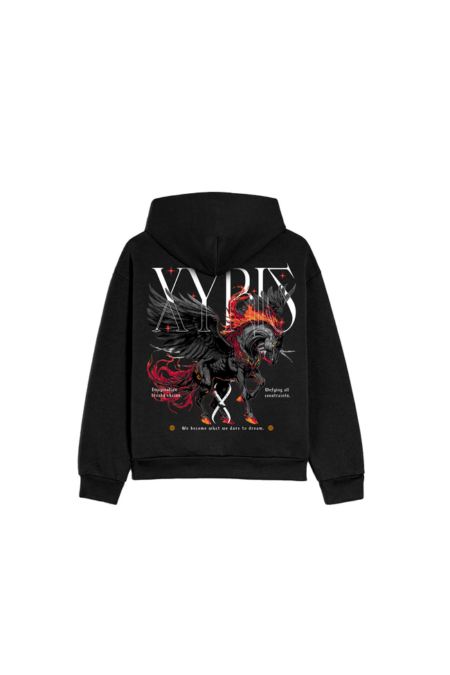 Unleashed Pegasus (Black) - Xyris Clothing