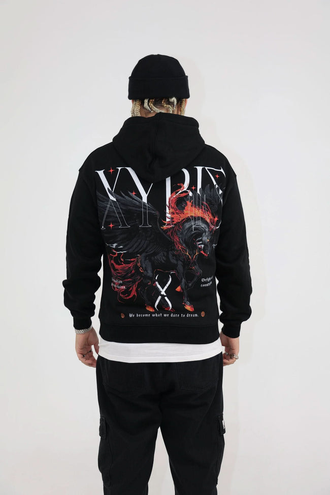 Unleashed Pegasus (Black) - Xyris Clothing