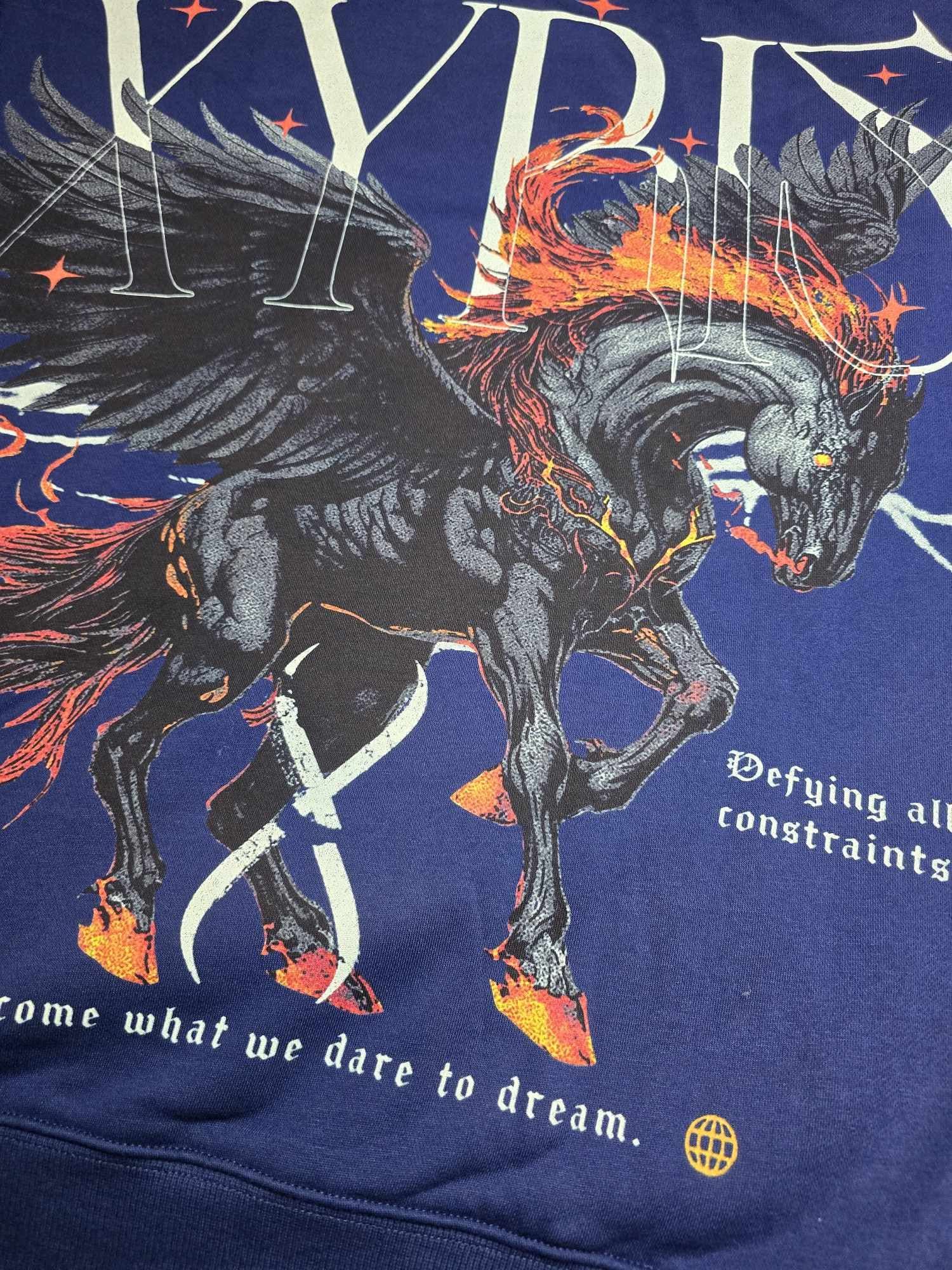 Unleashed Pegasus (Blue) - Xyris Clothing