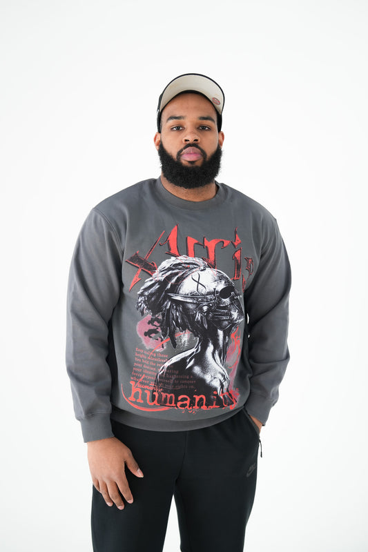 Spartan Pride Crewneck(Grey)