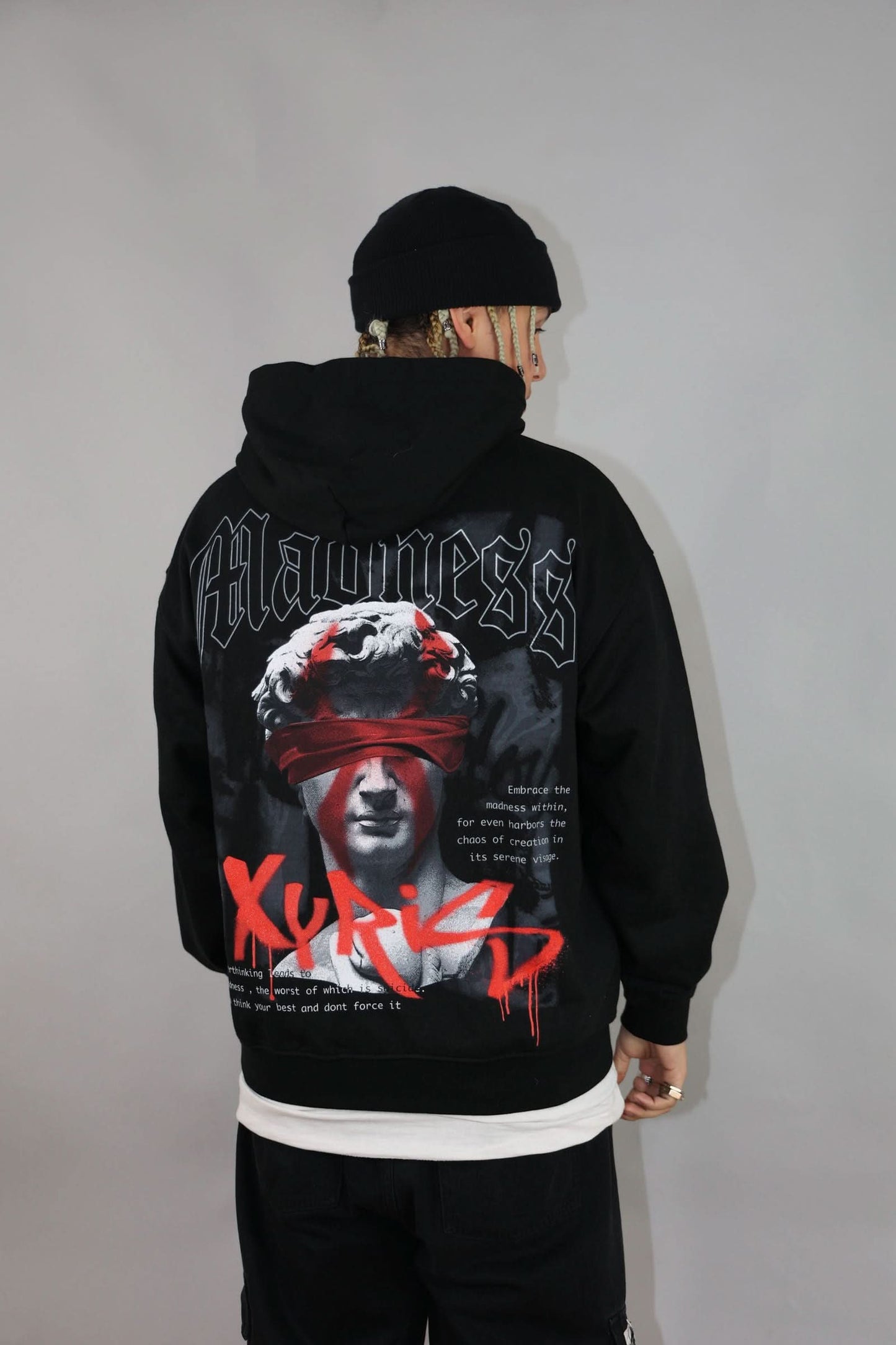 No-Sight Black David (Black) - Xyris Clothing